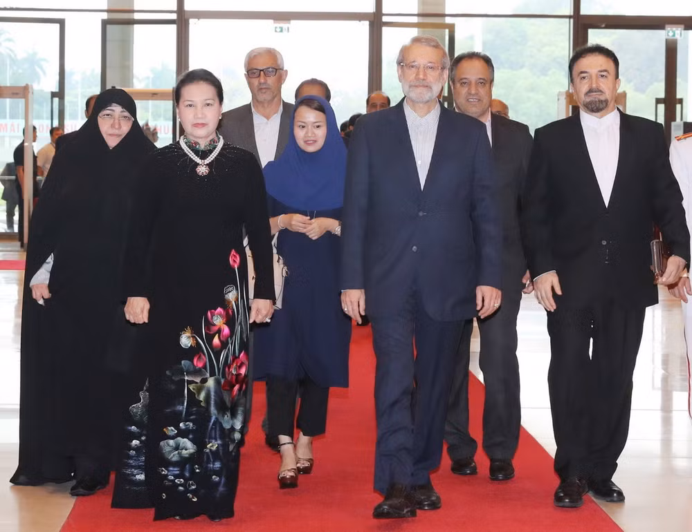 Chủ tịch Quốc hội Iran kết thúc chuyến thăm chính thức Việt Nam ảnh 1