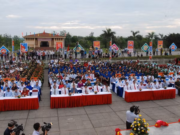 Hình ảnh lễ hội "Thống nhất non sông" tại Quảng Trị năm 2018 ảnh 1