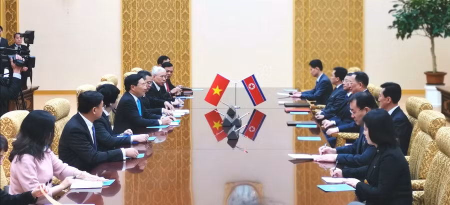 Phó Thủ tướng, Bộ trưởng Ngoại giao Phạm Bình Minh thăm Triều Tiên ảnh 2