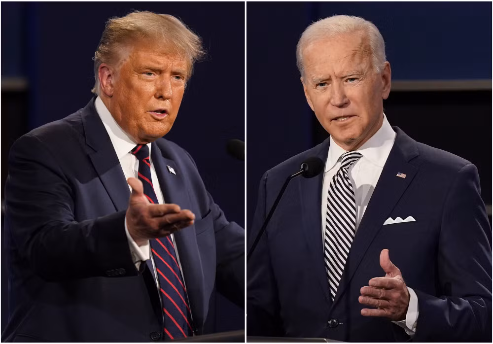 Bầu cử Mỹ 2020: Hai ứng cử viên 'so găng' trong phiên hỏi-đáp riêng ảnh 1