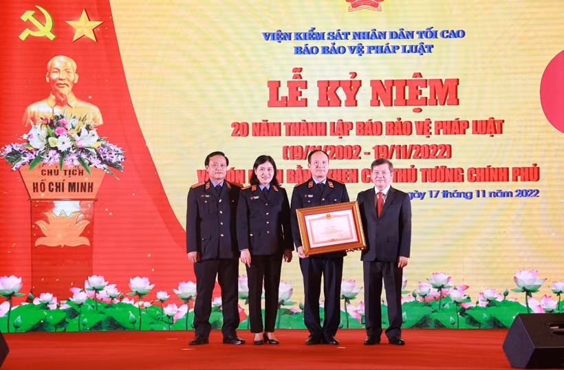 Báo Bảo vệ pháp luật: Lan tỏa hình ảnh đẹp về người cán bộ kiểm sát ảnh 2