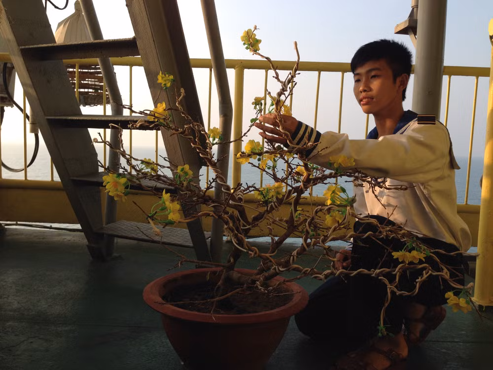 Tiếng ca Tết nghẹn ngào trên thềm lục địa phía Nam ảnh 3
