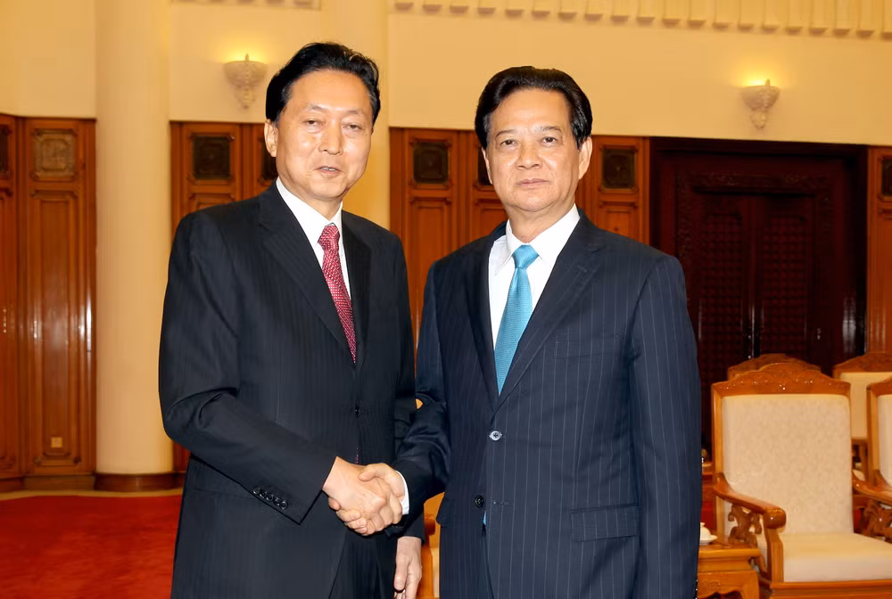Thủ tướng tiếp cựu Thủ tướng Nhật Bản Yukio Hatoyama ảnh 1