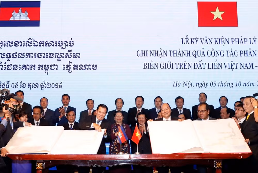 Việt Nam-Campuchia sắp hoàn thành công tác phân giới, cắm mốc ảnh 2
