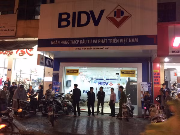 BIDV lên tiếng về vụ cướp tiền tại Chi nhánh Thừa Thiên Huế ảnh 1