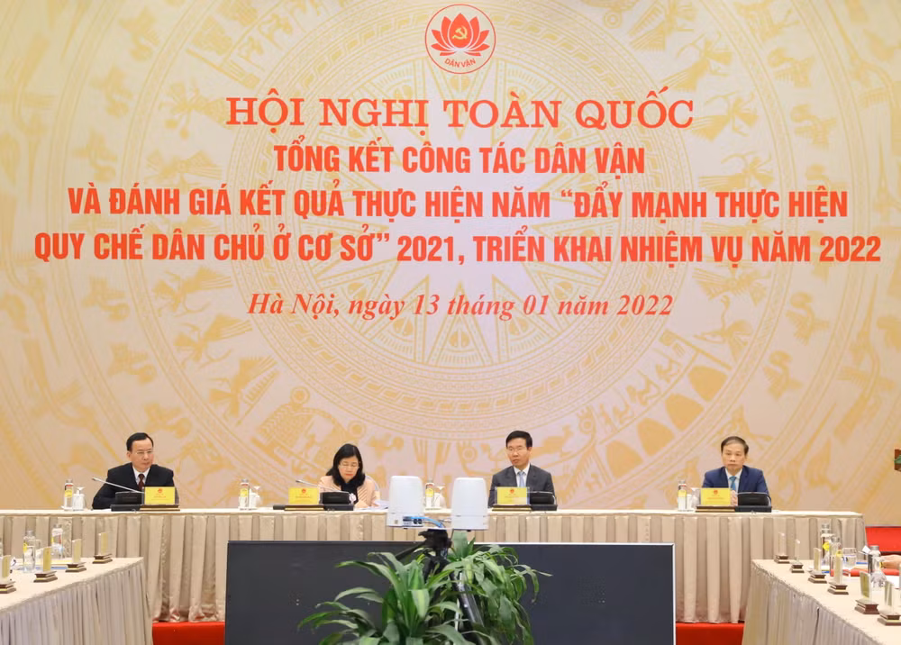 Công tác dân vận của Đảng hướng mạnh về cơ sở, bám sát nhân dân ảnh 1
