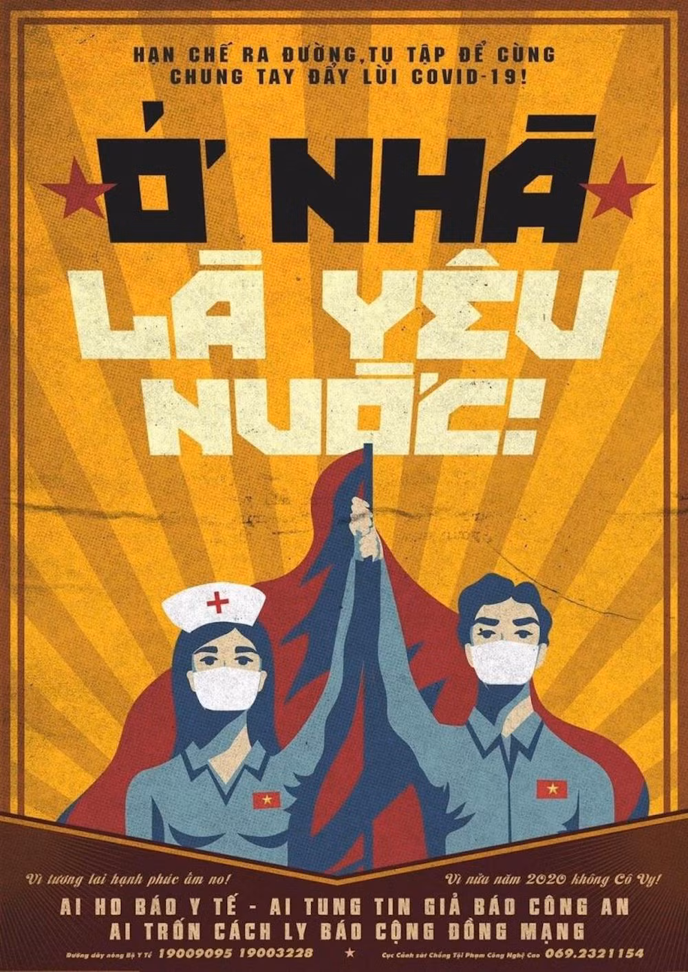 Tranh cổ động phòng, chống COVID-19: Kết nối sức mạnh cộng đồng ảnh 2