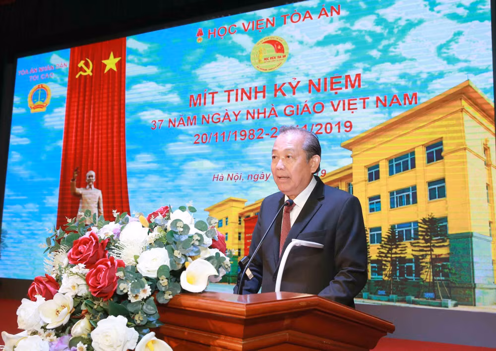 Học viên Tòa án phải xứng đáng là nơi đào tạo 'Người bảo vệ công lý' ảnh 1