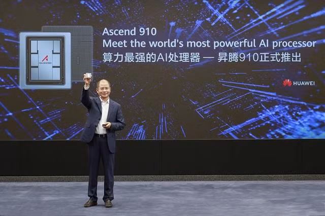 Huawei ra mắt bộ xử lý trí tuệ nhân tạo 'mạnh nhất' Ascend 910 ảnh 1