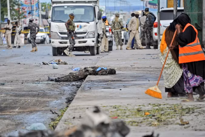 Mỹ tiêu diệt 12 phần tử khủng bố al-Shabab gần thủ đô Somalia ảnh 1