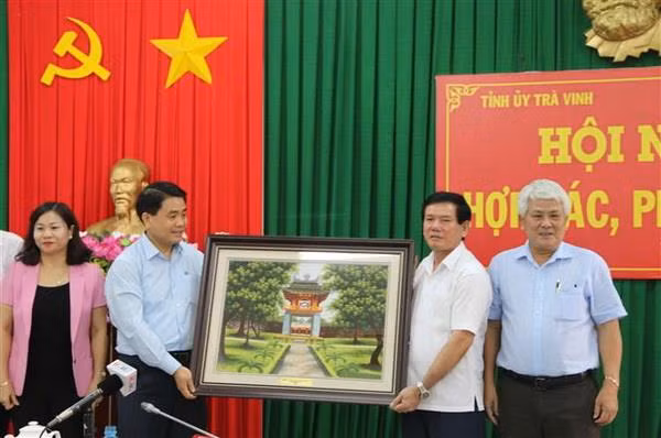Trà Vinh và thủ đô Hà Nội xây dựng chương trình hợp tác phát triển ảnh 2
