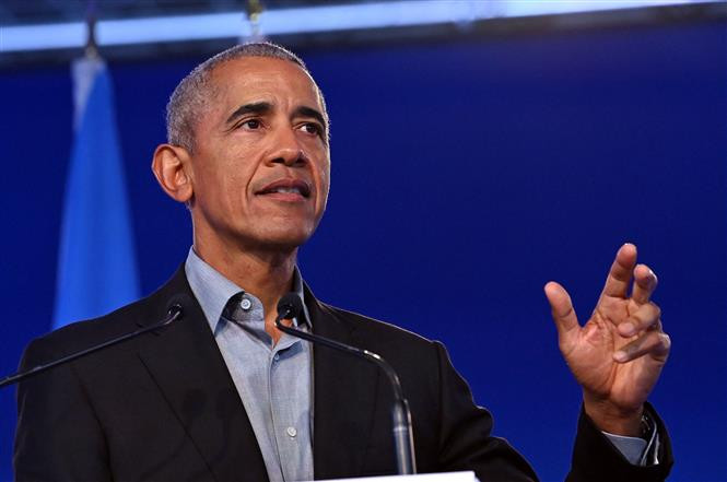 Cựu Tổng thống Mỹ Barack Obama giành giải thưởng Emmy | Vietnam+ (VietnamPlus)