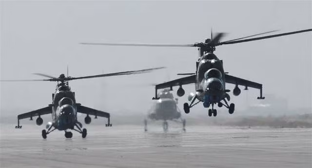 Iraq nhận lô trực thăng Mi-35 từ Nga để giáng trả IS ảnh 1