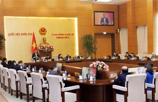 Nội dung chính của Phiên họp thứ 33 của Ủy ban Thường vụ Quốc hội ảnh 1