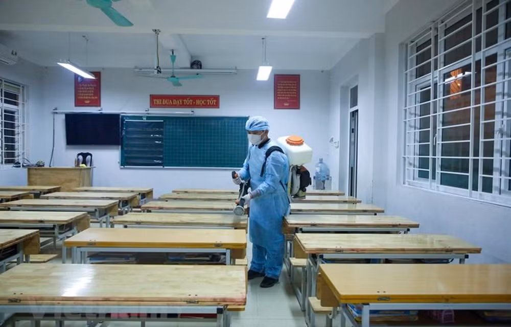 Học sinh Ninh Thuận, Đồng Tháp tạm dừng đến trường để phòng dịch ảnh 1