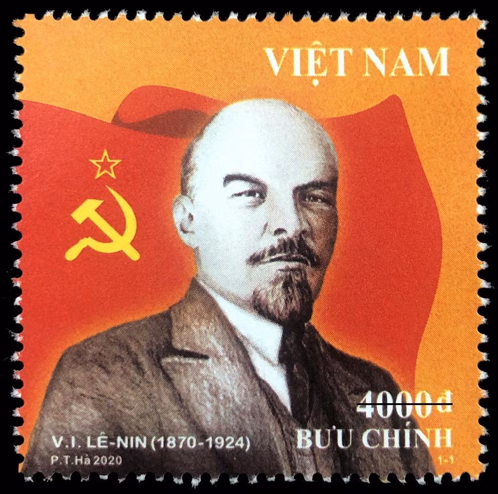Phát hành bộ tem nhân kỷ niệm 150 năm ngày sinh V.I.Lenin ảnh 1