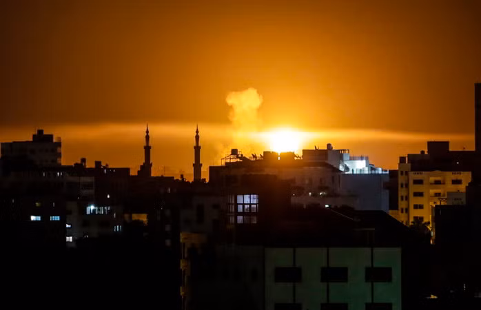 Không quân Israel đánh trúng 10 mục tiêu của Hamas tại Dải Gaza ảnh 1