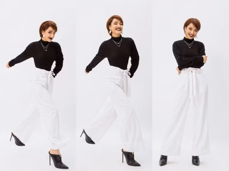 Nhã Phương gây bất ngờ với gu thời trang menswear mạnh mẽ, sắc sảo ảnh 5