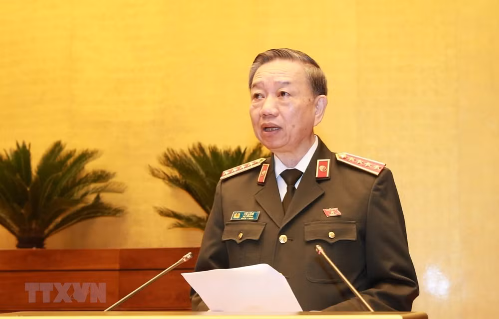 Những hoạt động của Bộ trưởng Bộ Công an Tô Lâm tại Lào ảnh 1