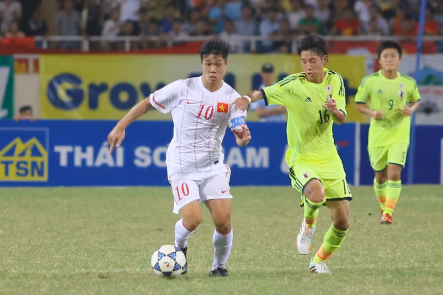 [Photo] Hàng thủ U19 Nhật Bản đã làm gì để ngăn Công Phượng? ảnh 7