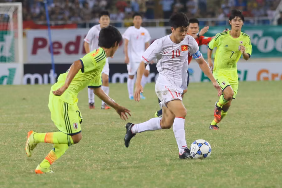 [Photo] Hàng thủ U19 Nhật Bản đã làm gì để ngăn Công Phượng? ảnh 6