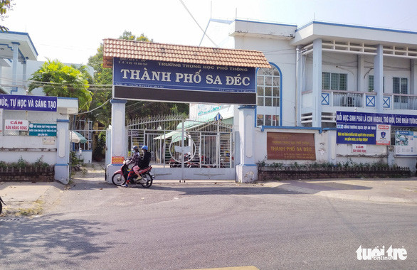Đồng Tháp: Nhiều sai phạm tại trường THPT thành phố Sa Đéc ảnh 1