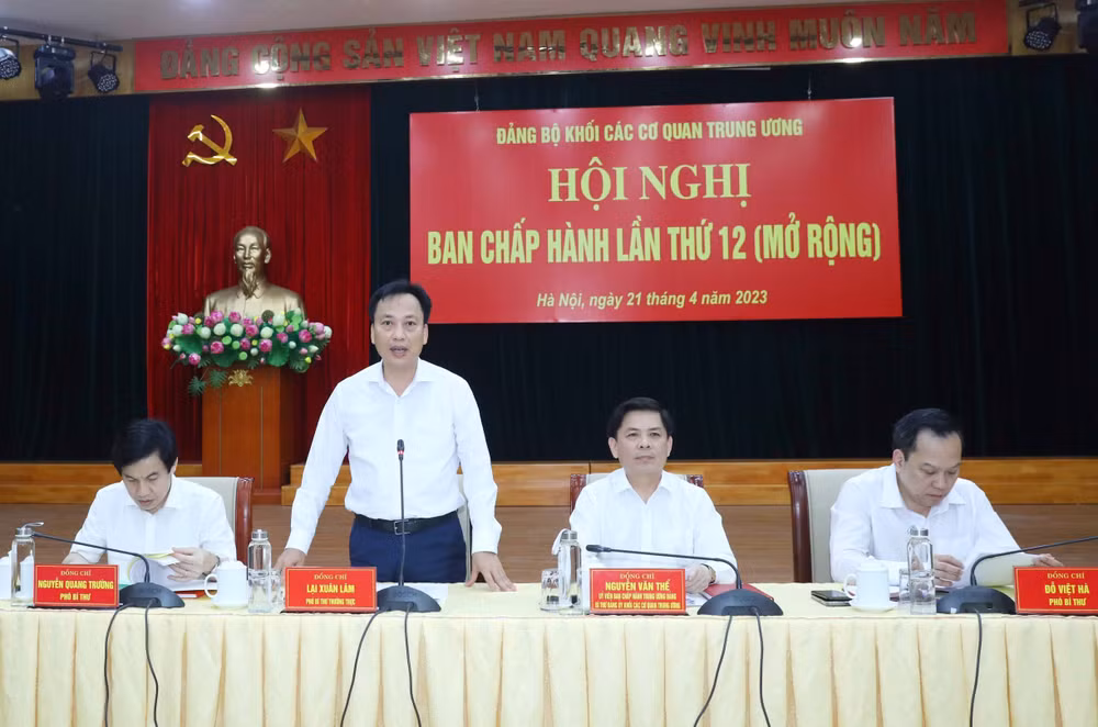 Hội nghị Ban Chấp hành Đảng bộ Khối các cơ quan Trung ương lần thứ 12 ảnh 1
