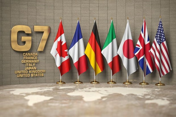 Nhóm các nước công nghiệp phát triển G7 cam kết hỗ trợ Ukraine | Vietnam+ (VietnamPlus)