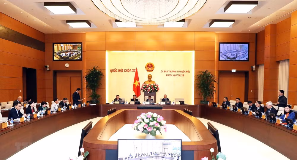 Triển khai kết luận của Ủy ban Thường vụ Quốc hội tại Phiên họp thứ 29 ảnh 1