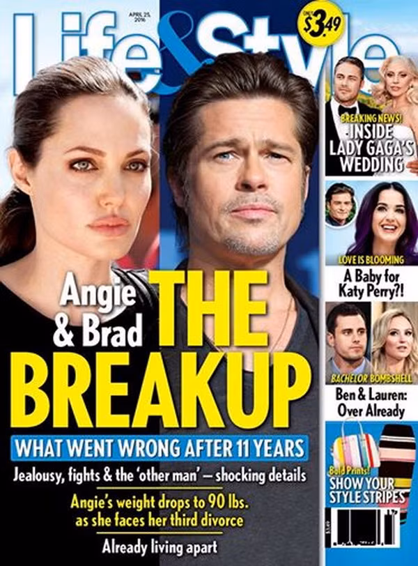 Hôn nhân của cặp đôi Angelina Jolie và Brad Pitt đã tan vỡ? ảnh 2
