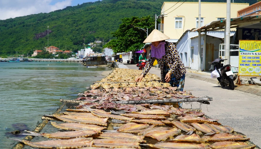 Kiên Giang: Nâng giá trị và thương hiệu sản phẩm khô cá biển | Vietnam+ (VietnamPlus)