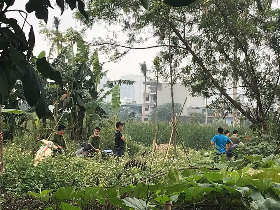 Hà Nội: Phát hiện thi thể đang phân hủy trong bụi chuối ở Nam Từ Liêm ảnh 1