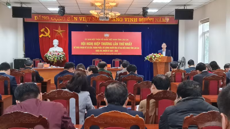 Lào Cai thống nhất về dự kiến cơ cấu, thành phần, lượng người ứng cử ảnh 1