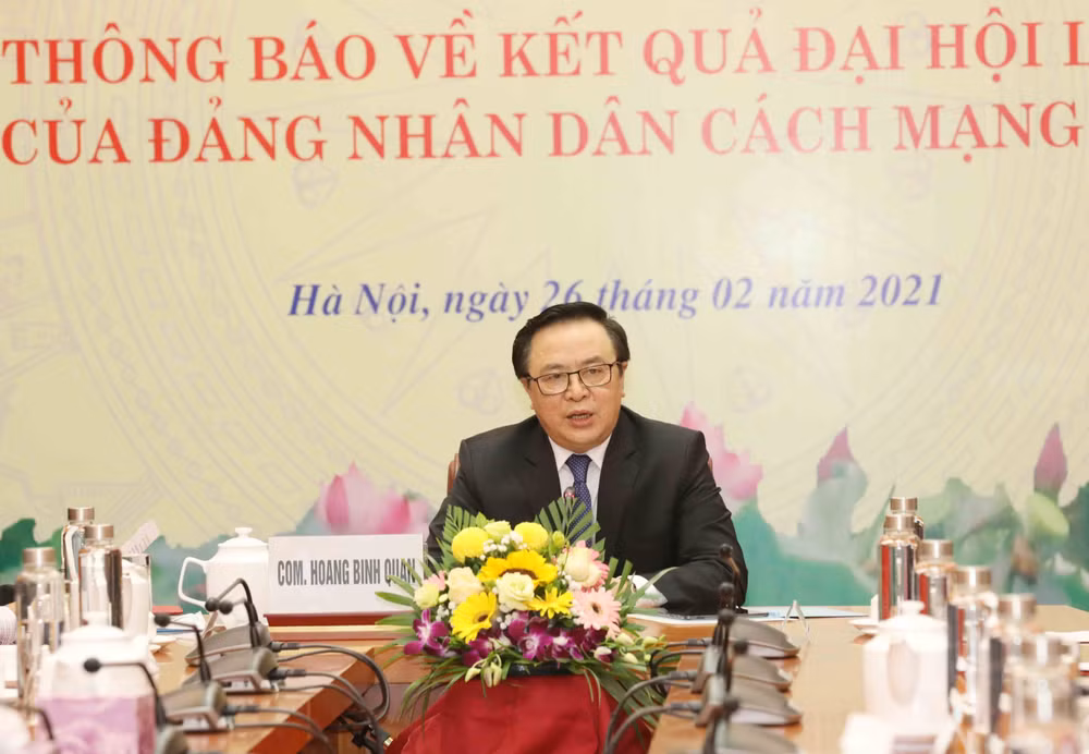 Hội nghị trực tuyến về kết quả Đại hội lần thứ XI của Đảng NDCM Lào ảnh 2