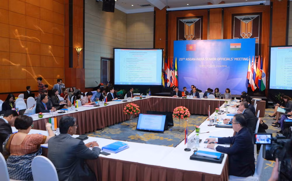 Việt Nam chủ trì cuộc họp các quan chức cao cấp ASEAN-Ấn Độ ảnh 1