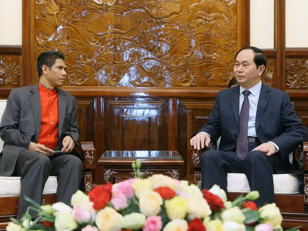 Chủ tịch nước tiếp Đại sứ Timor Leste chào kết thúc nhiệm kỳ ảnh 1