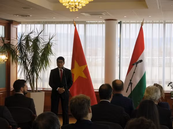Nhà ngoại giao Việt Nam được trao tặng huân chương nhà nước Hungary ảnh 2
