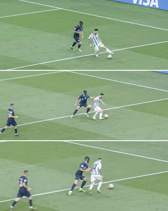 Video pha bóng Messi dễ dàng vượt qua Gvardiol, kiến tạo cho Alvarez ảnh 1