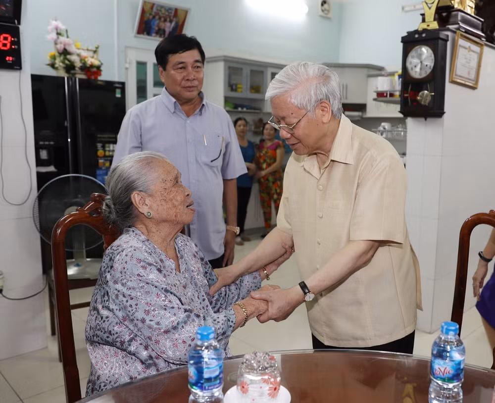 Tổng Bí thư Nguyễn Phú Trọng thăm, làm việc tại tỉnh An Giang ảnh 5