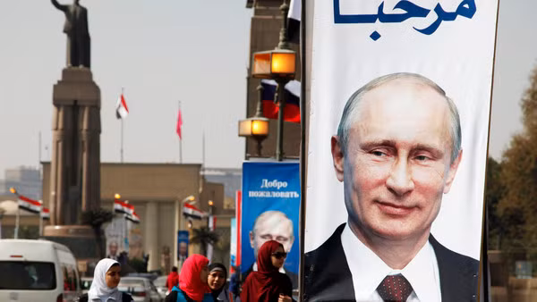 Tổng thống Putin đến Ai Cập để mở rộng ảnh hưởng của Nga ảnh 1