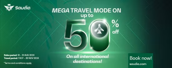 Hãng hàng không Saudi áp dụng đợt giảm giá tới 50% trên các chuyến bay quốc tế đến Jeddah và Riyadh ảnh 2