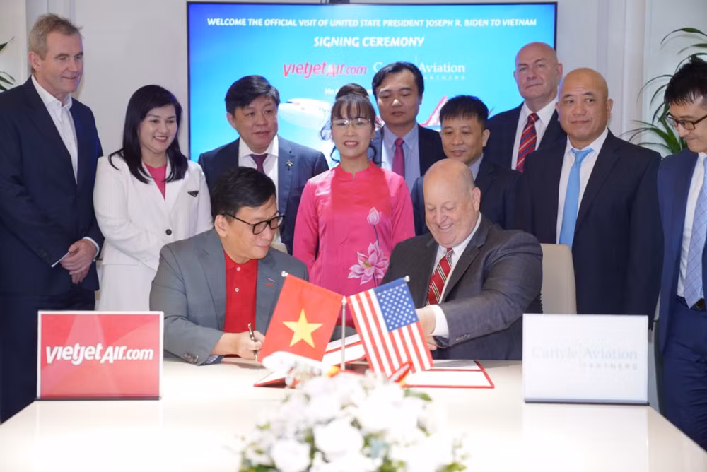 Vietjet và Carlyle ký kết thỏa thuận tài chính trị giá 550 triệu USD ảnh 1