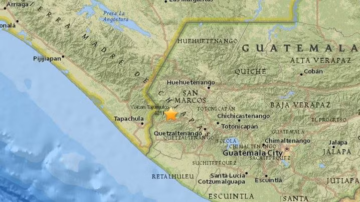 Động đất mạnh rung chuyển Guatemala, ít nhất 1 người thiệt mạng ảnh 1