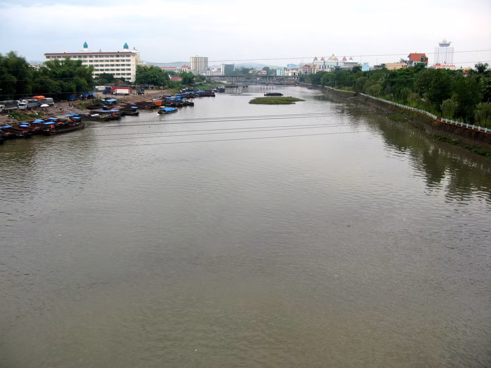 Thông quan cầu phao trên sông Ka Long, mở đường cho tôm hùm xuất khẩu ảnh 1