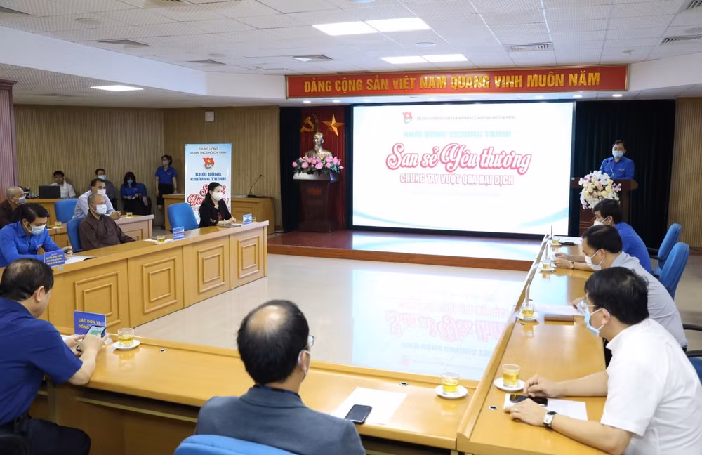 Trung ương Đoàn, Hội Chữ thập Đỏ tiếp tục chung tay chống dịch ảnh 1