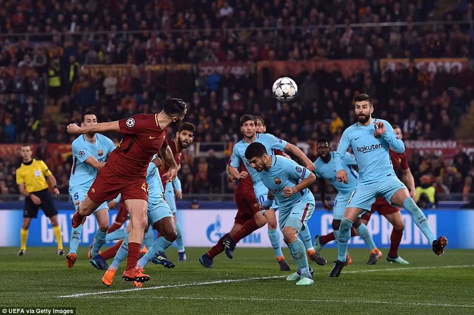 AS Roma tạo địa chấn khi đá bay Barcelona khỏi Champions League ảnh 4