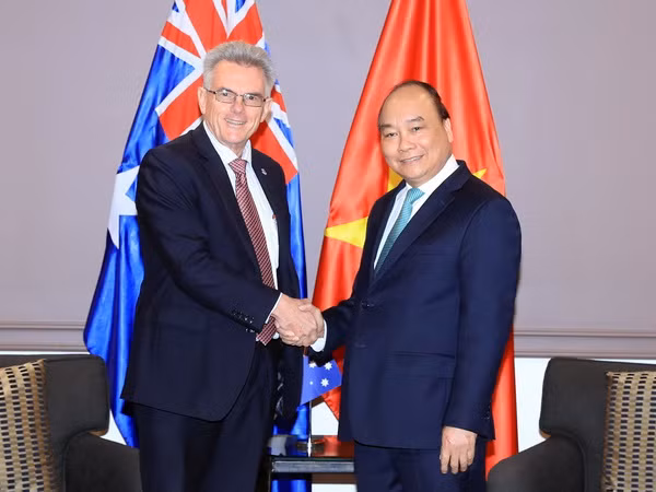Thủ tướng tiếp Chủ tịch Hội Hữu nghị Australia​-Việt Nam ảnh 1