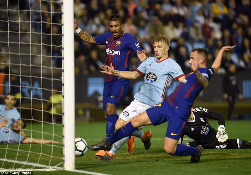Barcelona đánh rơi chiến thắng đầy đáng tiếc trước Celta Vigo ảnh 1