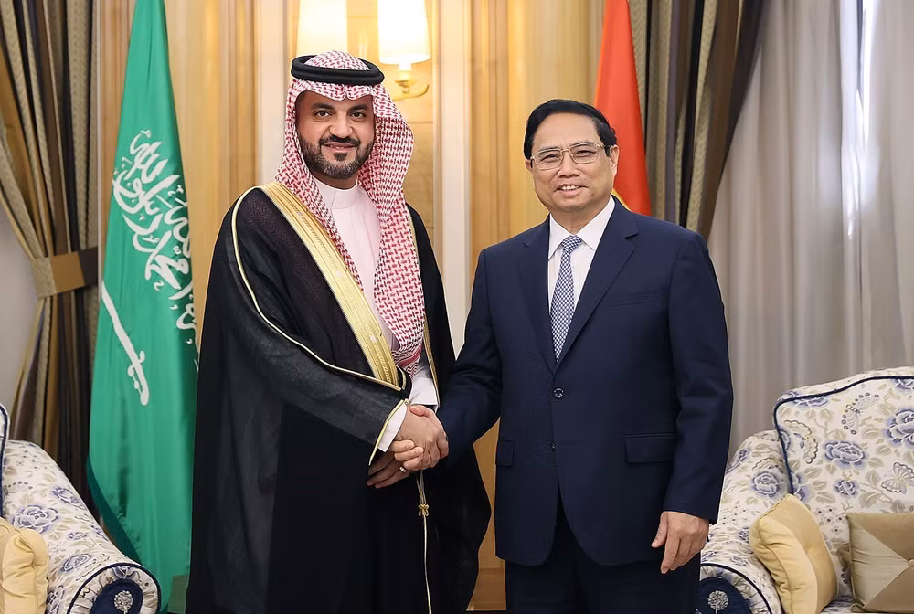 Hình ảnh Thủ tướng Phạm Minh Chính tiếp lãnh đạo Tập đoàn Aramco ảnh 4