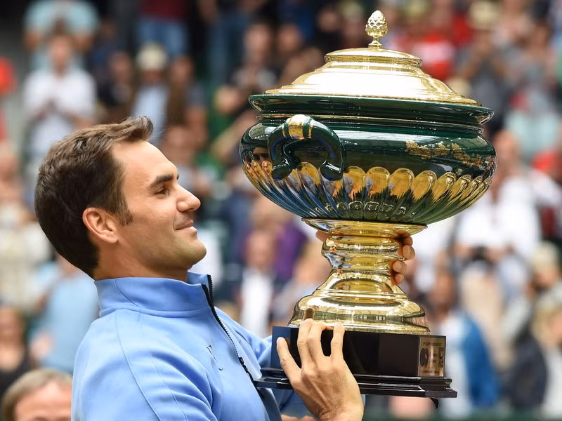 Roger Federer "tốc hành" lên ngôi vô địch tại giải Halle Open ảnh 1